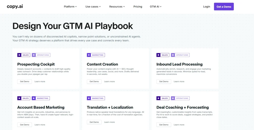 Content Creation Tools,Copy.ai
