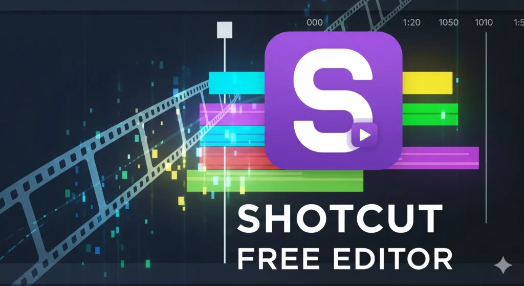 best free video editing software, Shotcut