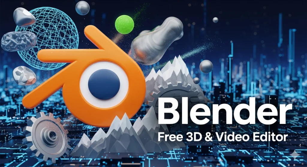 best free video editing software, Blender