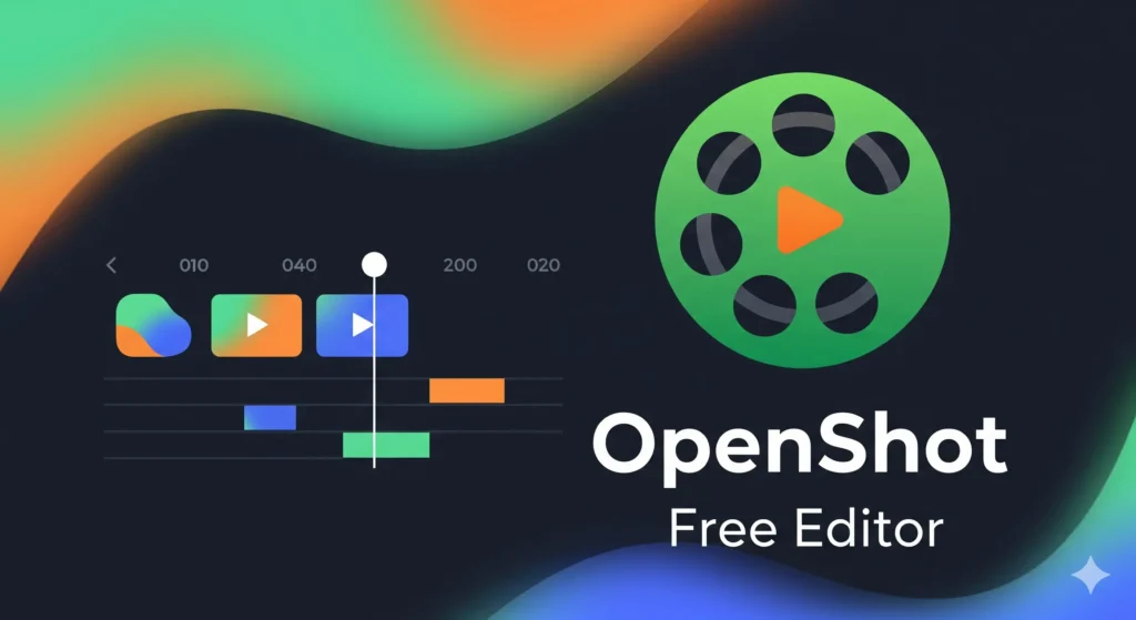 best free video editing software, OpenShot