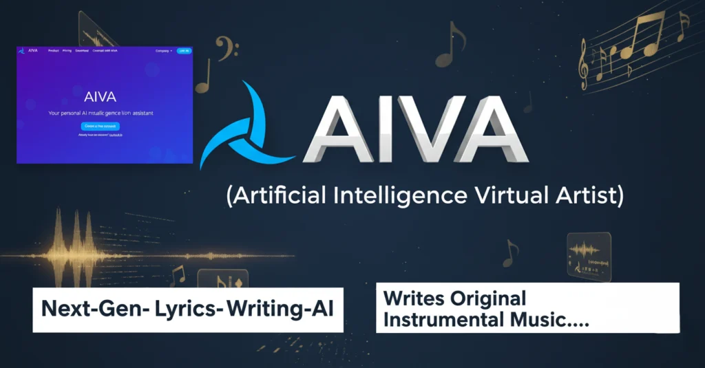 AIVA ( Artificial Intelligence Virtual Artist ),Top AI Platforms for Lyrics and Writing