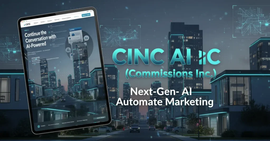 CINC AI (Commissions Inc.),AI Tools for Real Estate Agents