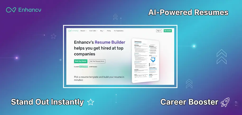 Enhancv, best ai resume builder
