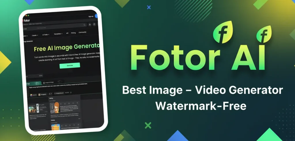Fotor,free ai image to video generator,