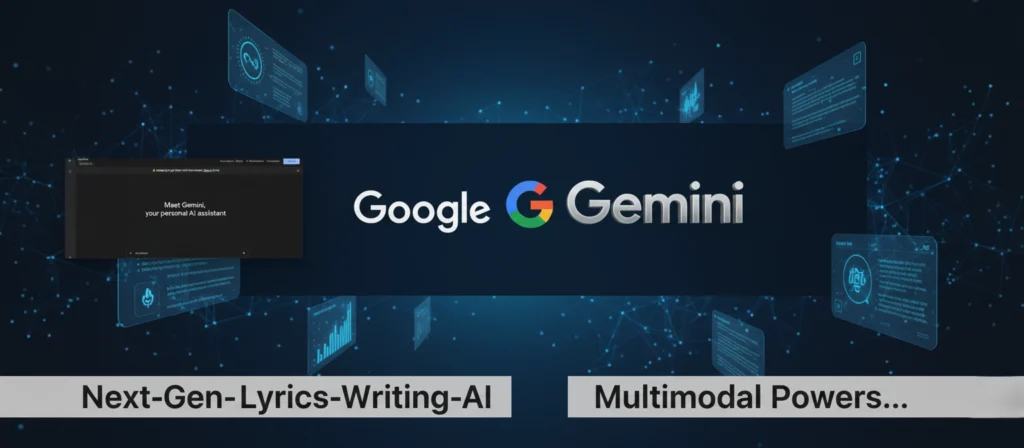 Google Gemini,Top AI Platforms for Lyrics and Writing