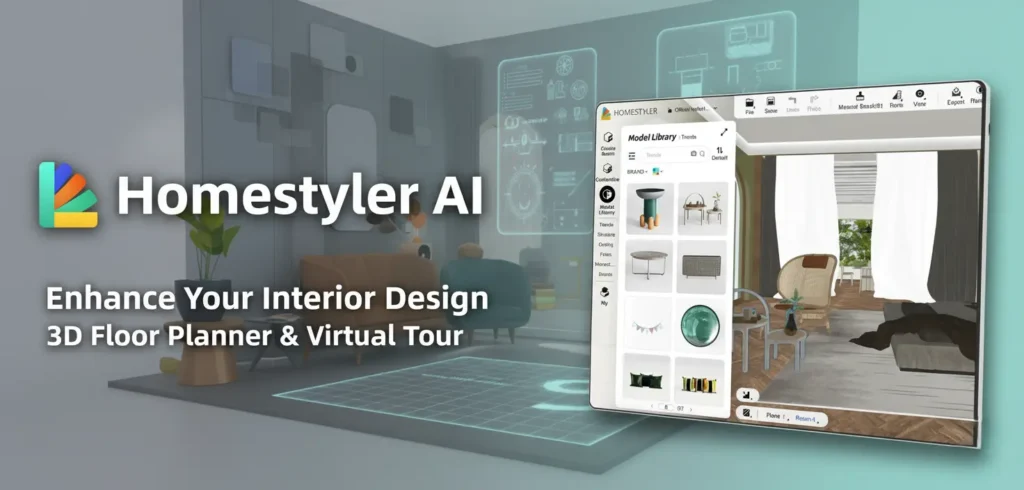 Homestyler AI,best ai for interior design