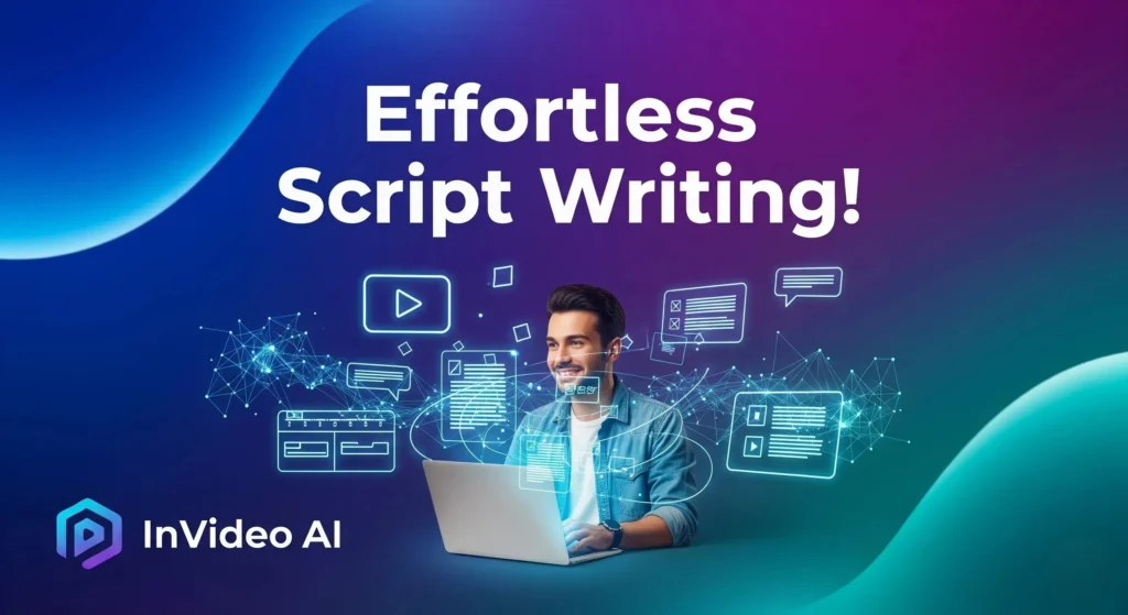Invideo AI, how to write a script for a youtube video,