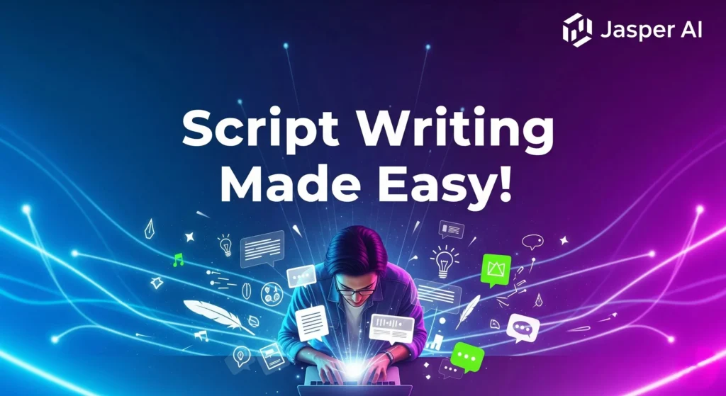 Jasper AI, how to write a script for a youtube video,