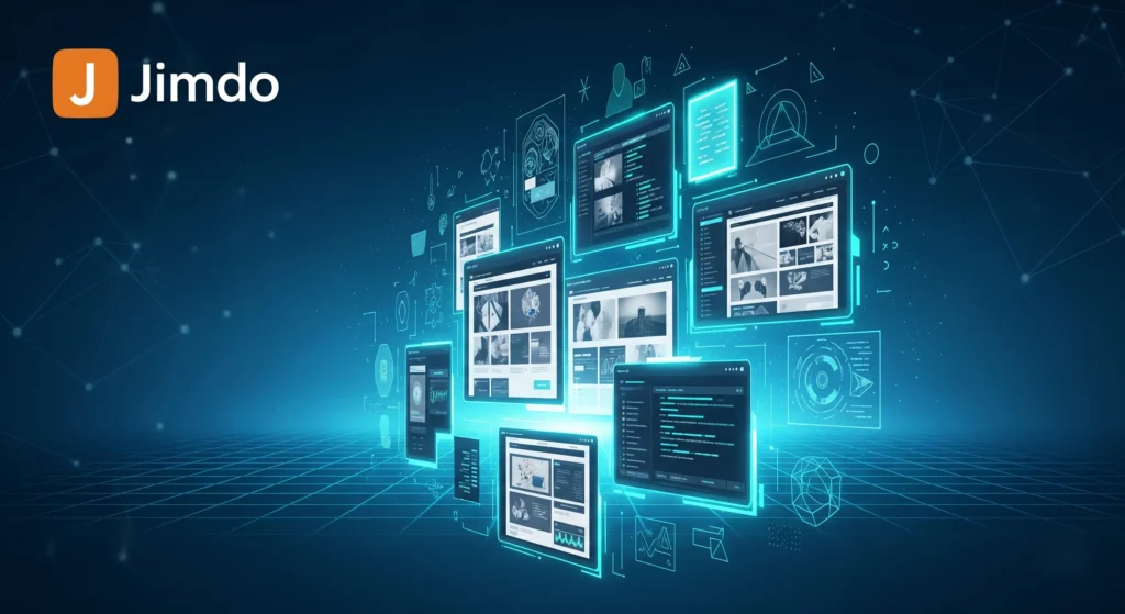 Jimdo Dolphin, best ai website builders 2025