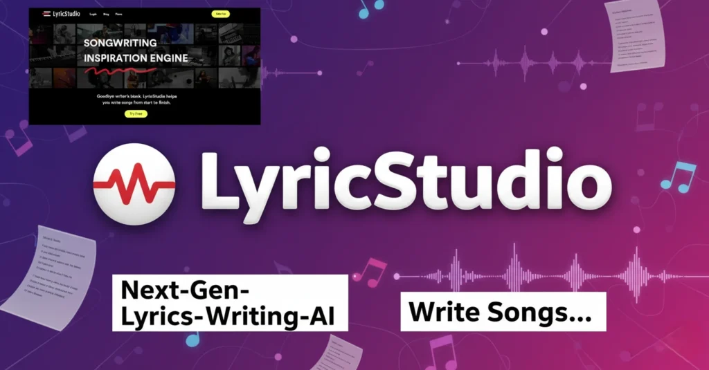 LyricStudio,Top AI Platforms for Lyrics and Writing