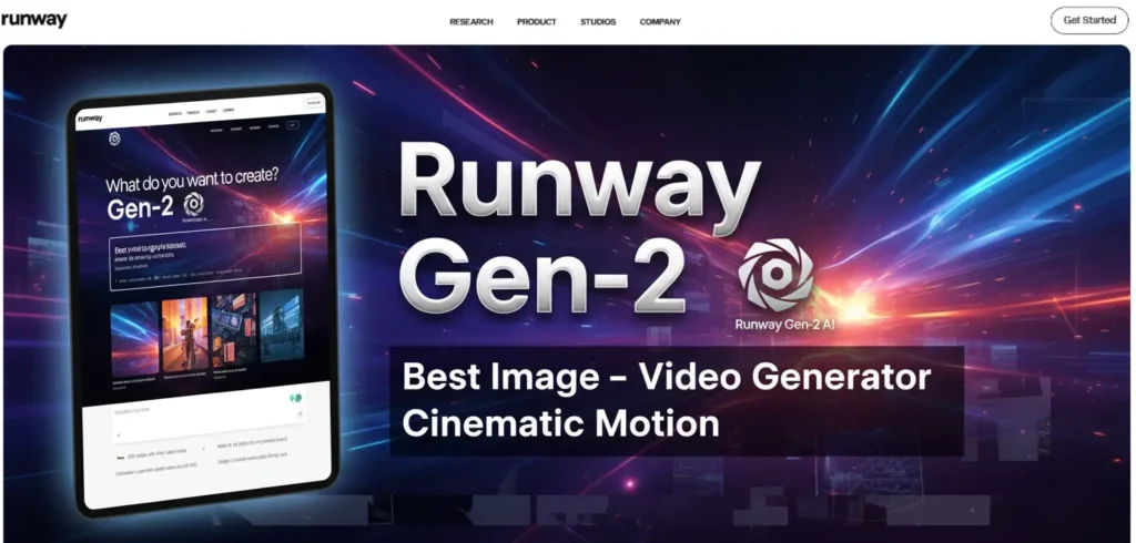 Runway,free ai image to video generator,