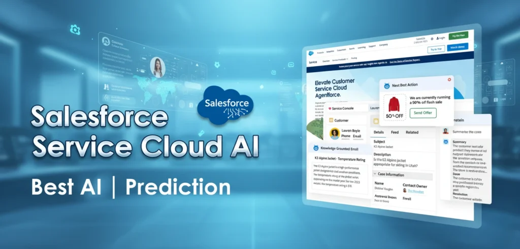 Salesforce Service Cloud AI,ai helpdesk
