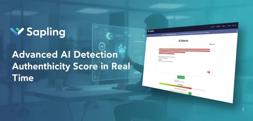 Sapling,how do teachers check for ai