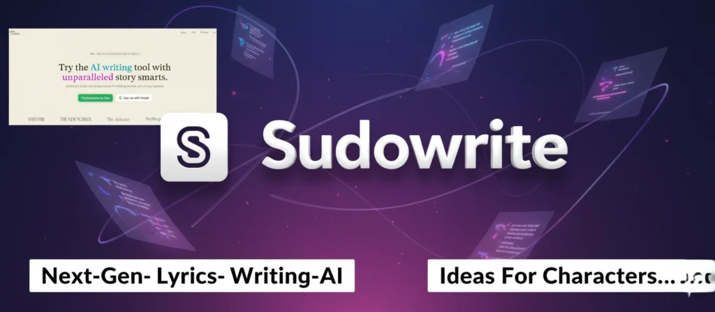 SudowriteTop AI Platforms for Lyrics and Writing
