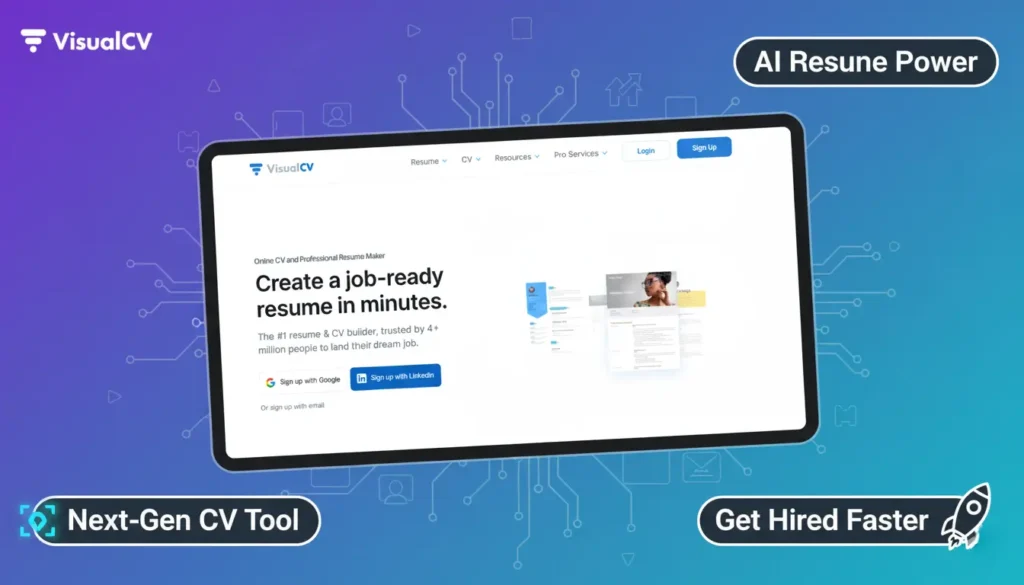 VisualCV AI, best ai resume builder
