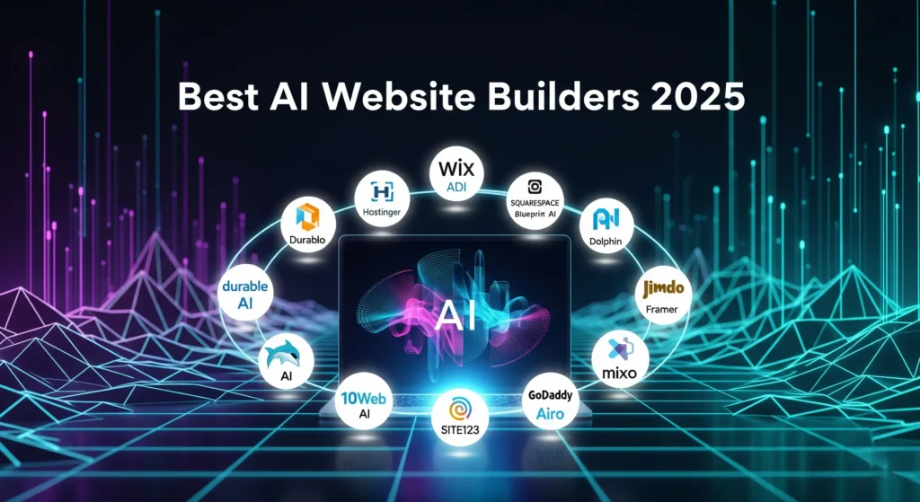 best ai website builders 2025