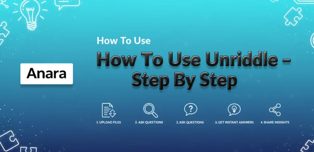 How to use unriddle ai, unriddle ai
