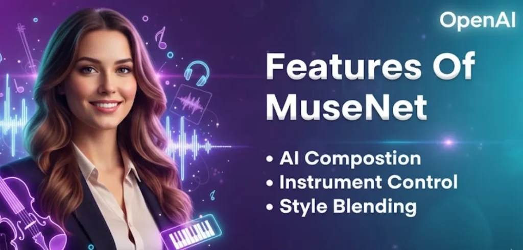 feature of musenet, musenet