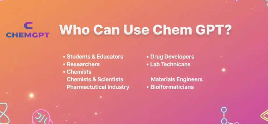 who can use Chem GPT
